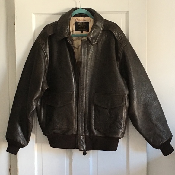 NWOT Schott NYC A-2Leather Flight Jacket - Picture 1 of 6